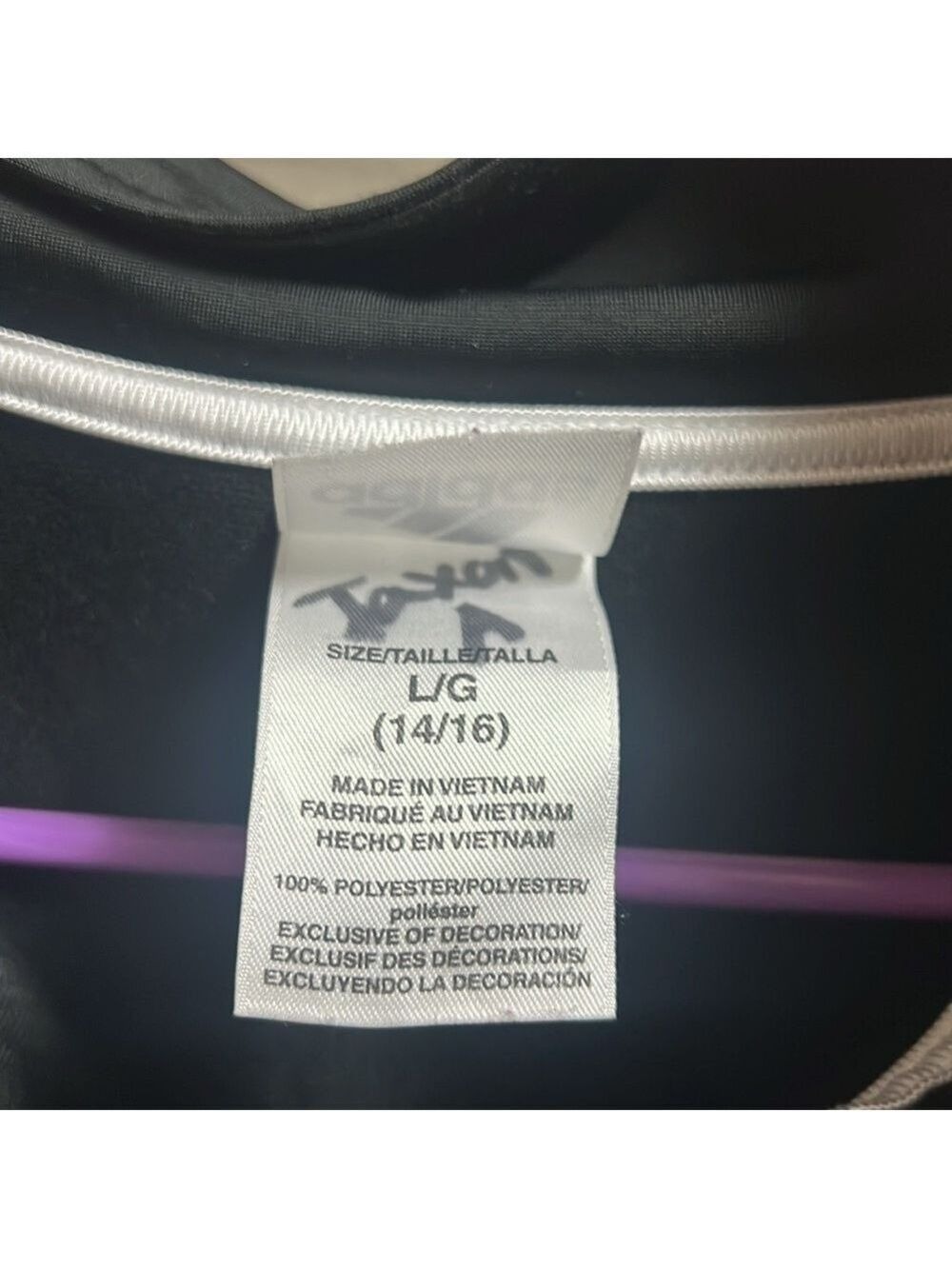 ADIDAS used unisex jacket with hood size L/G (14-16) - Picture 2 of 3